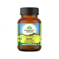 Гилой, устойчивость иммунитета, 60 капсул, Органик Индия; Giloy, Immunity Strength, 60 Capsules, Organic India